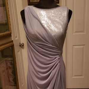 Adrianna Papell Evening Grecian Dress